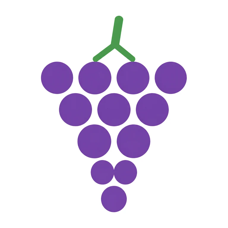 Twelve grapes