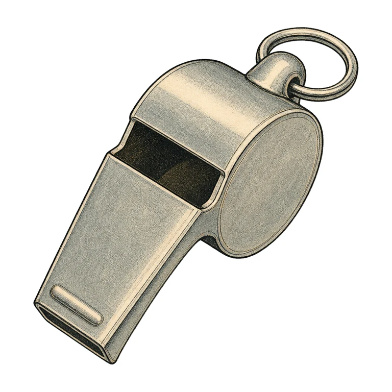 Referee whistle