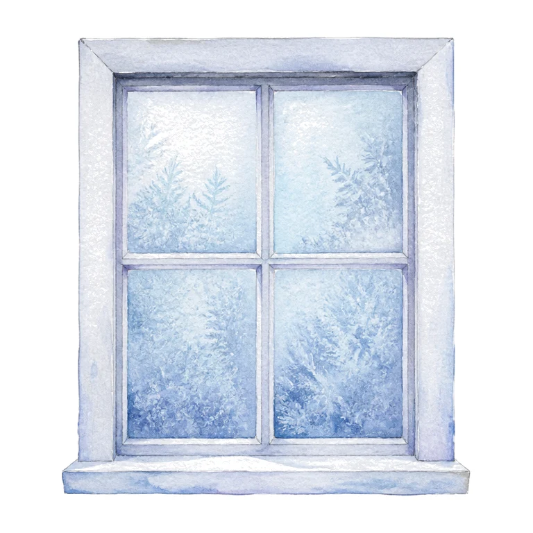 Frosty window