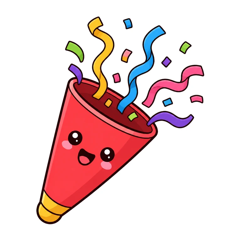 Confetti popper