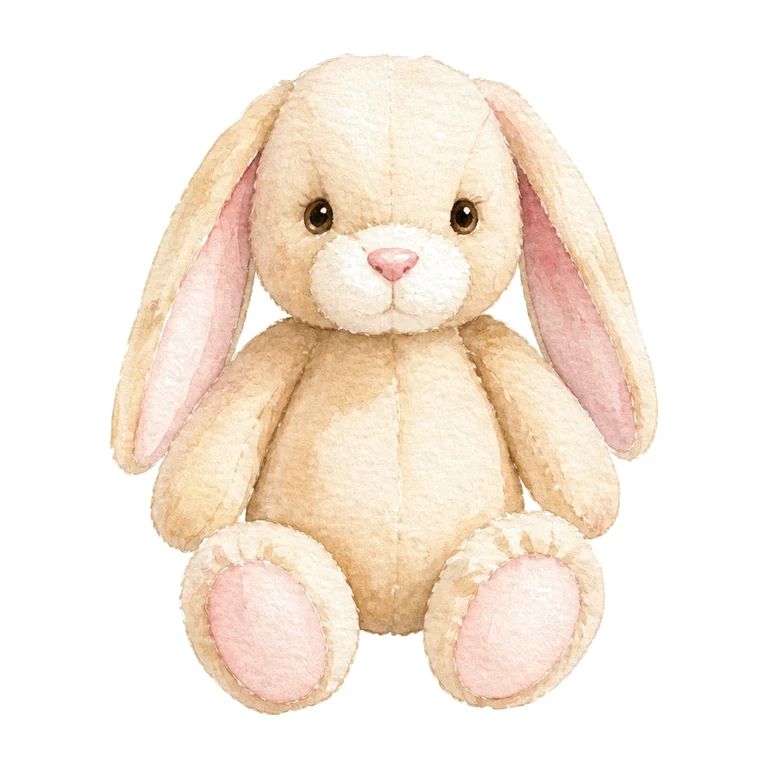 Plush bunny