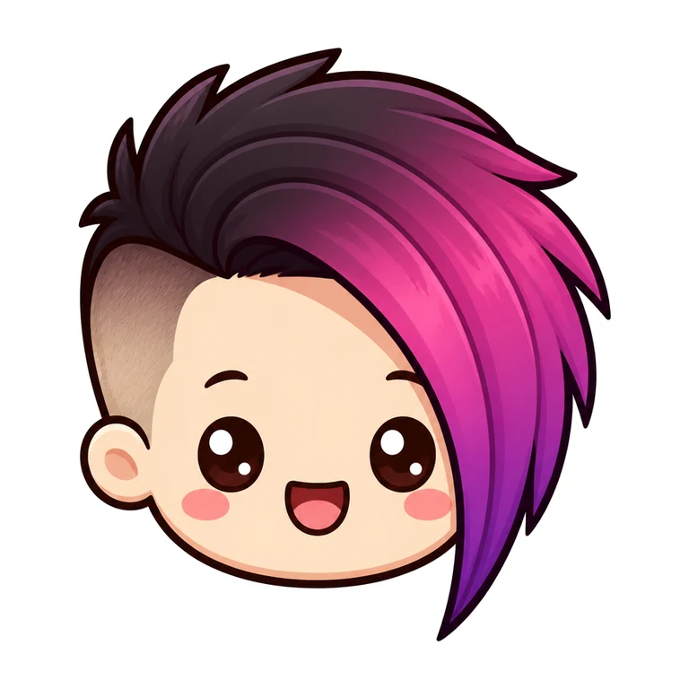 Bold new haircut
