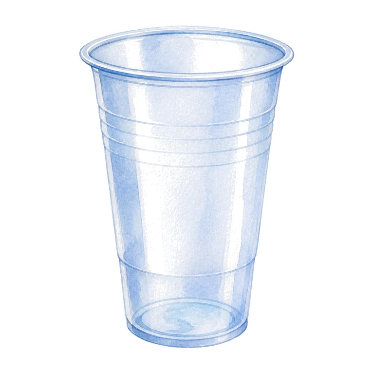 Plastic cups
