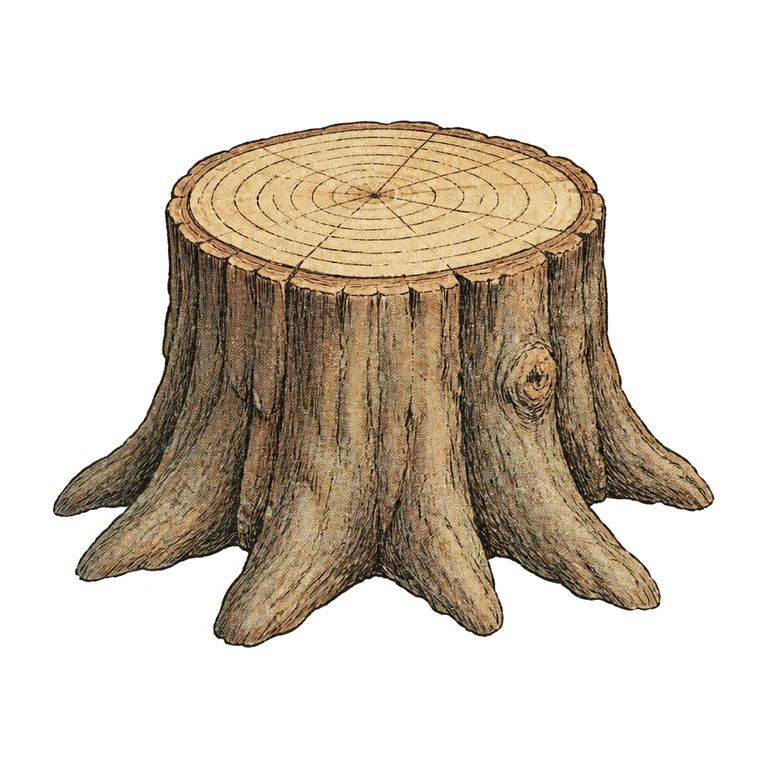 Tree stump