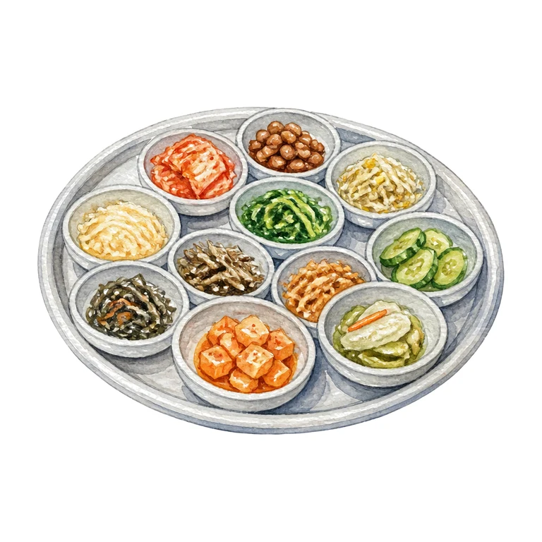 Too many side dishes