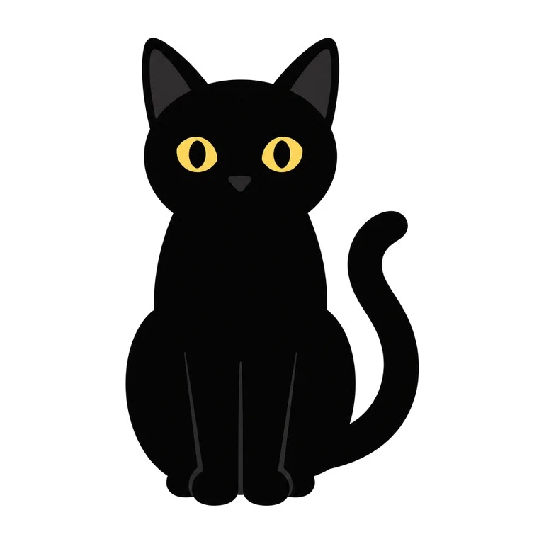 black cat