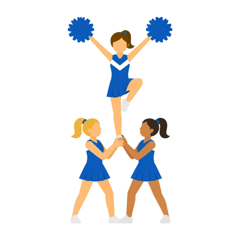 Cheerleading squad
