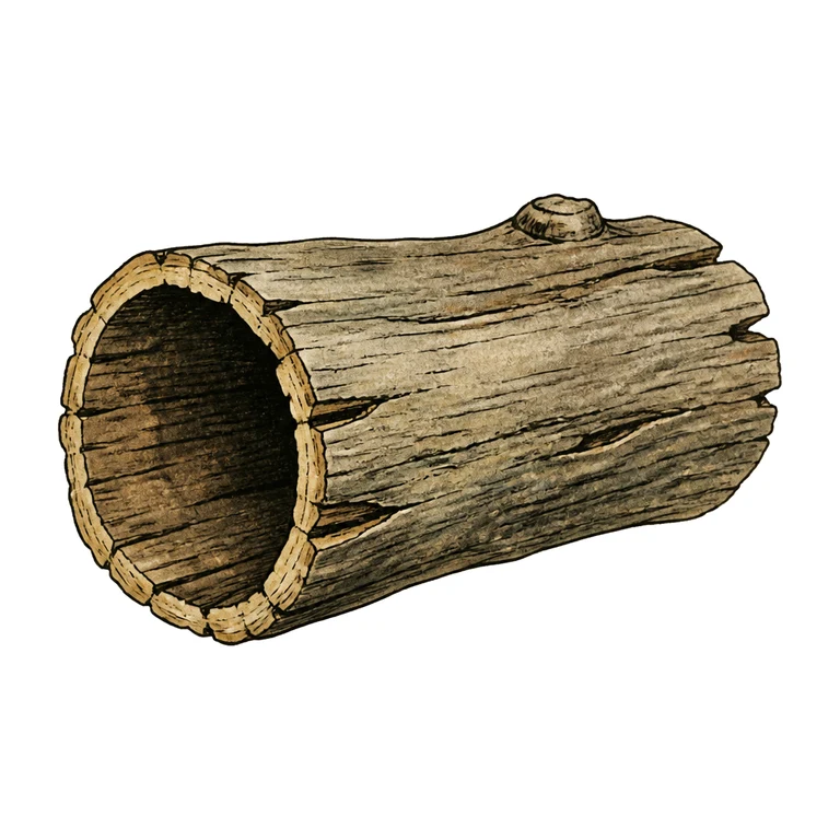 Hollow log