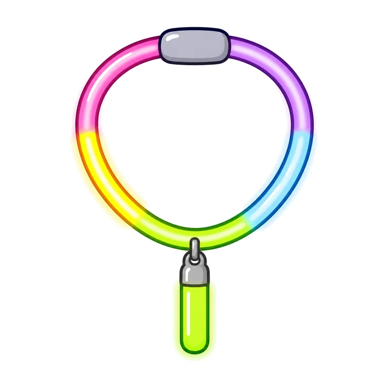 Light-up necklace