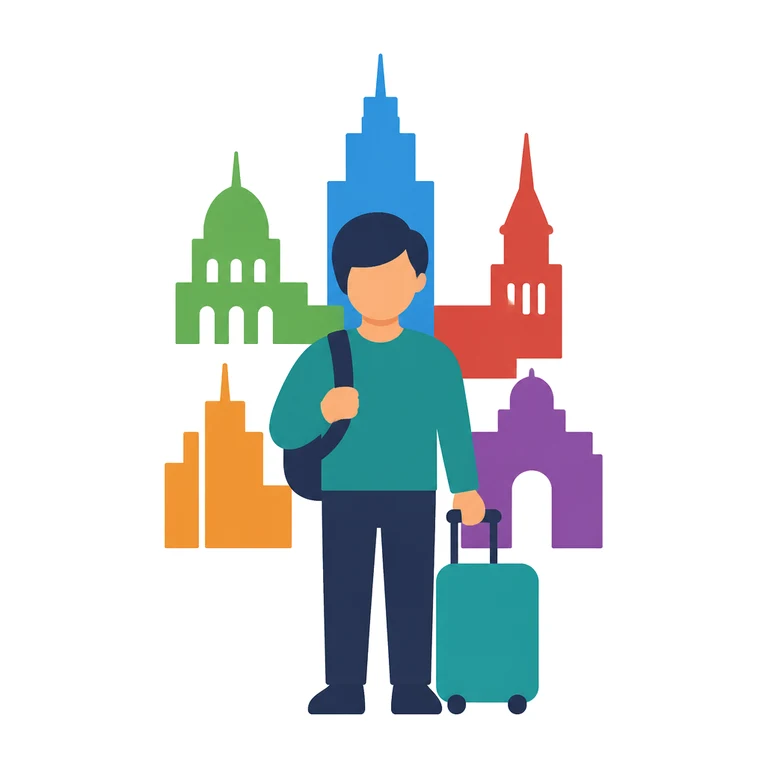 Guest who has lived in five cities