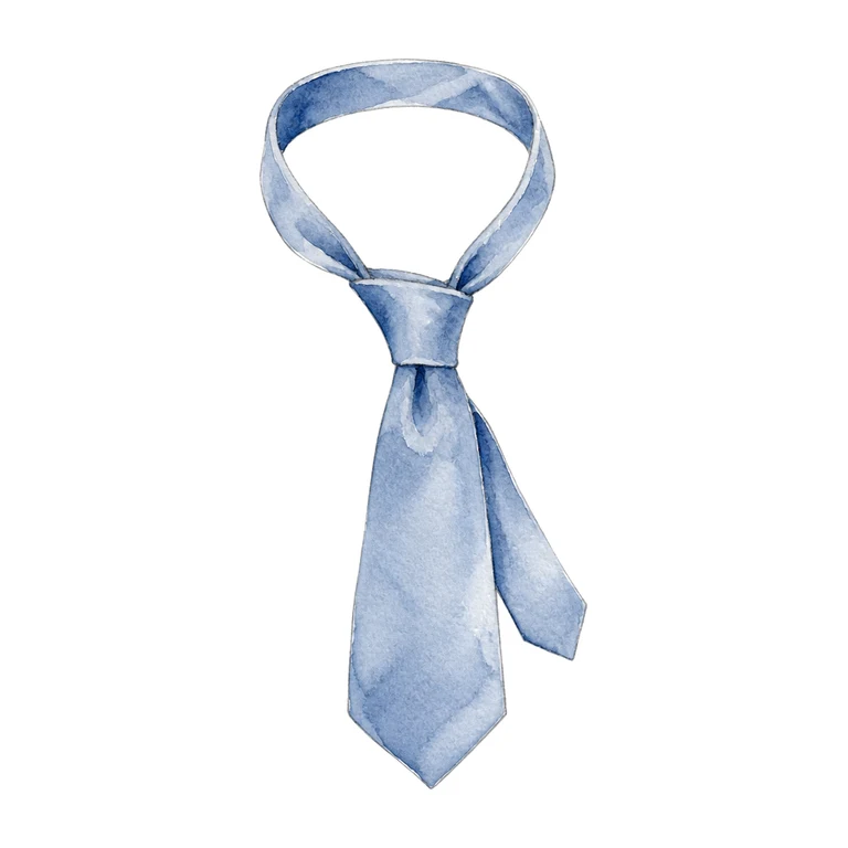 Groom's tie loosened